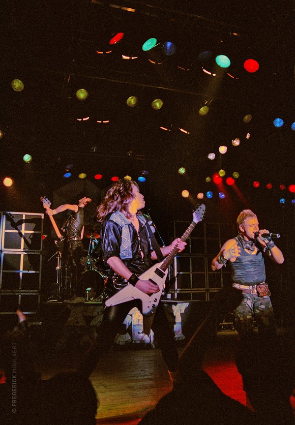 ACCEPT in Belgium - Metal Heart Tour 1985