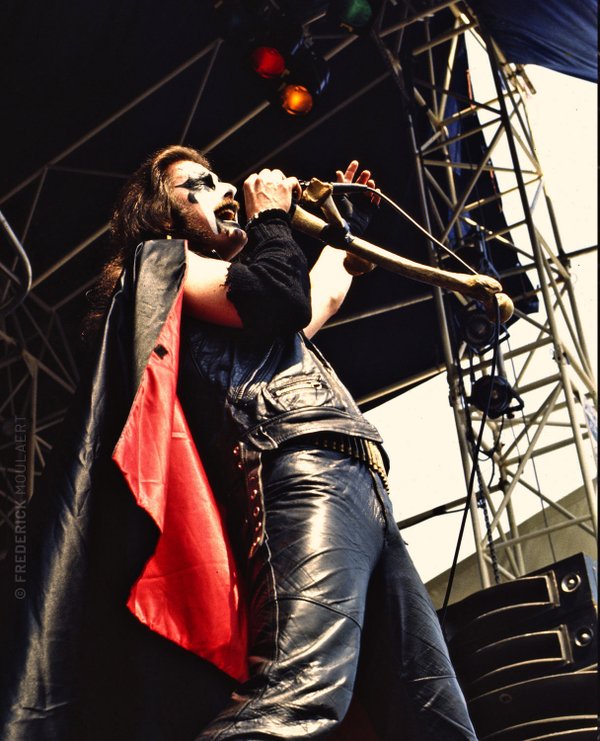 King Diamond aka Kim Petersen - Heavy Sound Festival 1984