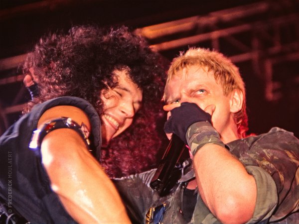 Peter Baltes & Udo Dirkschneider - ACCEPT - Russian Roulette Tour 1986