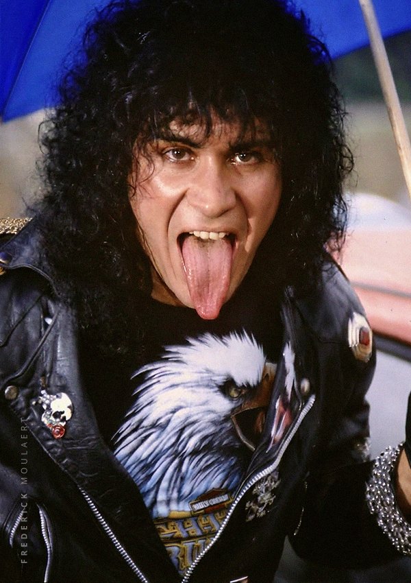 Gene Simmons of Kiss - Donington 1988