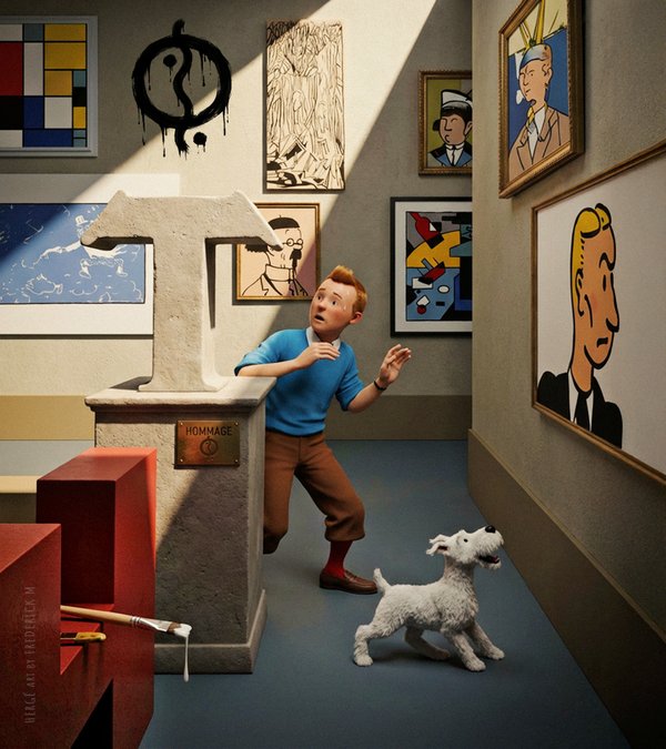 Tintin and the Alph-Art (2)