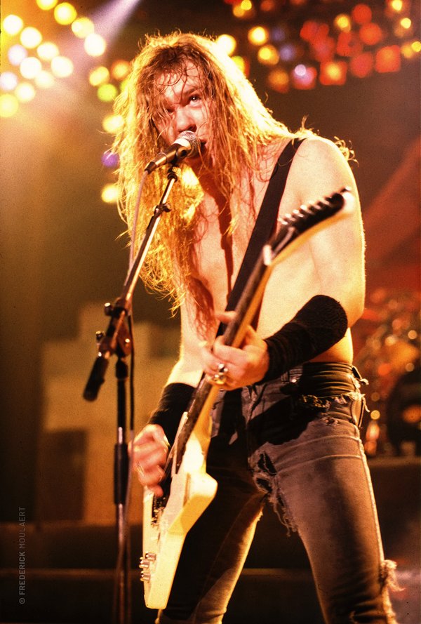 James Hetfield - Metallica - Damage Inc. Tour 1987