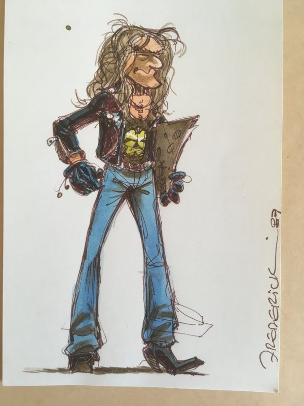 Self-Portrait by Frederick