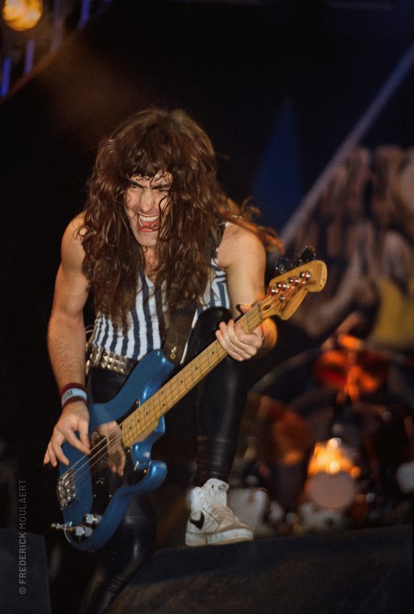 Steve Harris - Reading Rock Festival 1982