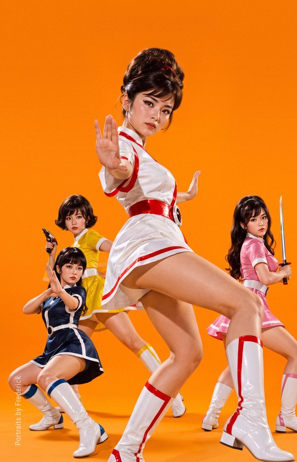 Retro Future Action Women