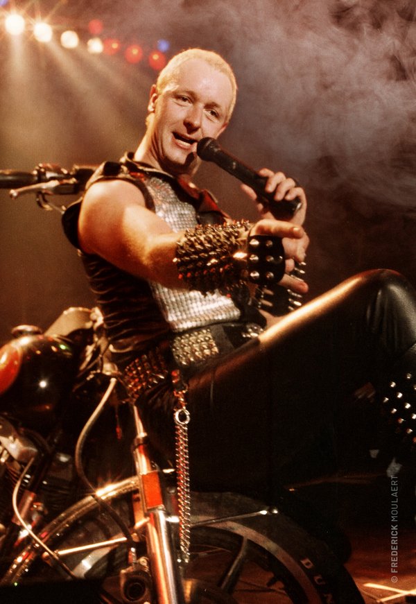 Rob Halford - Judas Priest - Brussels 1984
