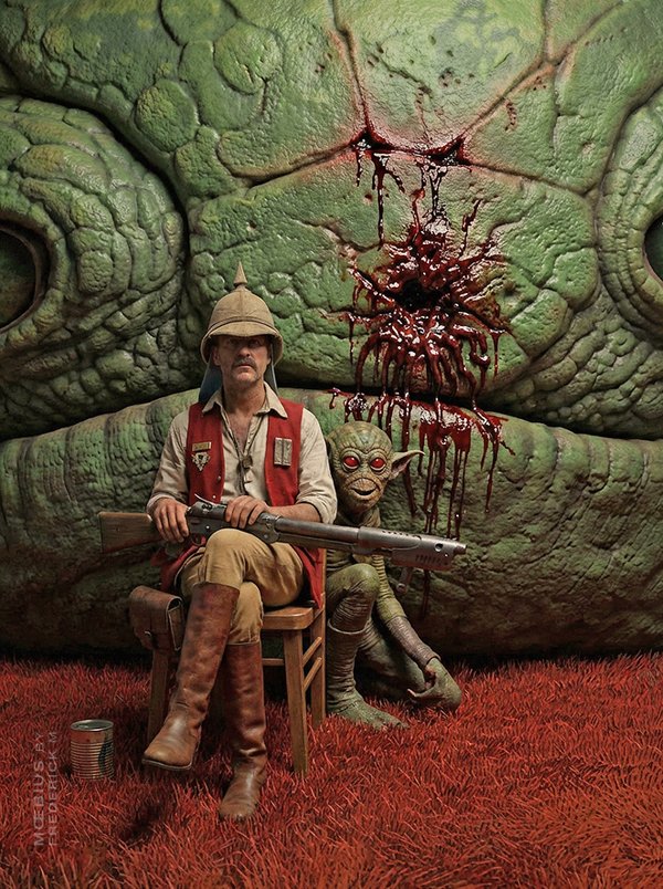 Major Grubert aka Fatal Major - Hommage to Mœbius