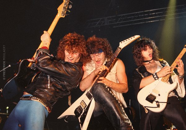 Markus, Kai & Michael - Helloween - Walls Of Jericho Tour 1986
