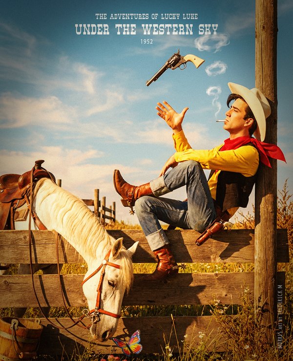 Lucky Luke - Sous le ciel de l'Ouest - 1953