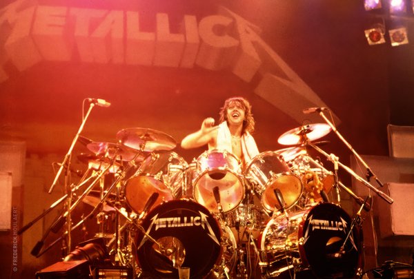 Lars Ulrich - Metallica - Damage Inc. Tour 1987