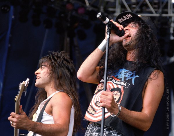 Dan Spitz & Joey Belladonna of Anthrax - State Of Euphoria - 1988