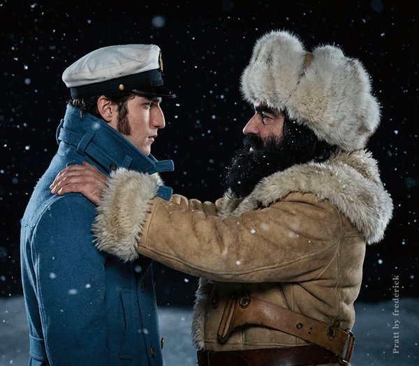 Louis Garrel is Corto Maltese and Patrick Bouchitey is Rasputin