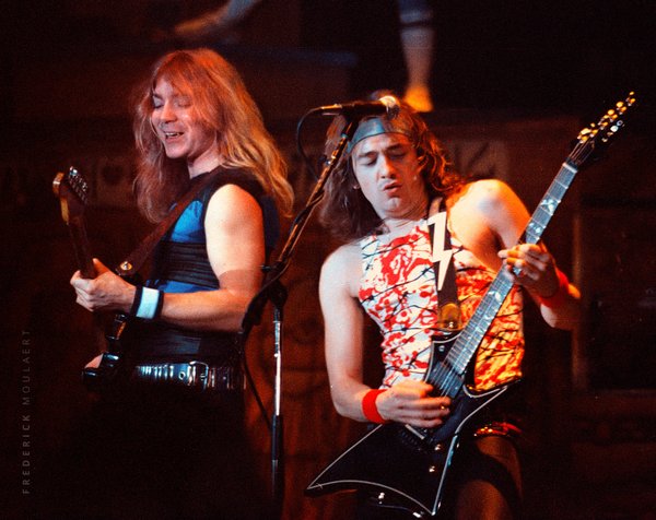 Dave Murray & Adrian Smith - World Slavery Tour 84