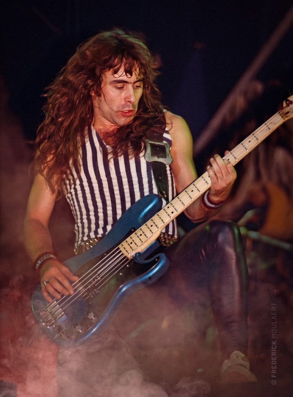 Steve Harris - Reading Rock Festival 1982