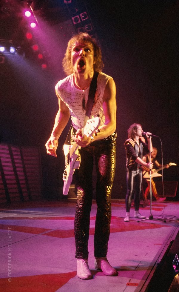 Rudolph Schenker - The Scorpions - Love at First Sting Tour 1984