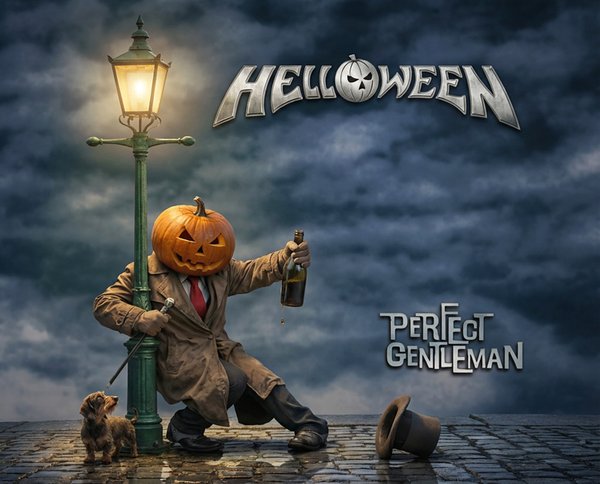 Helloween's 1994 PERFECT GENTLEMAN reworked artwork