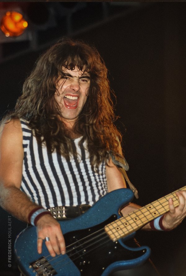 Steve Harris - Reading Rock Festival 1982