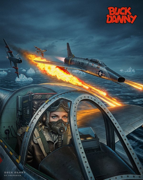1970s - Fighter Pilot Buck Danny