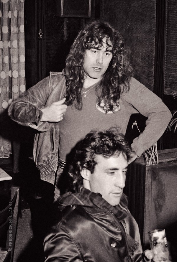 A night out in Brussels with Iron Maiden - Steve Harris (1983)