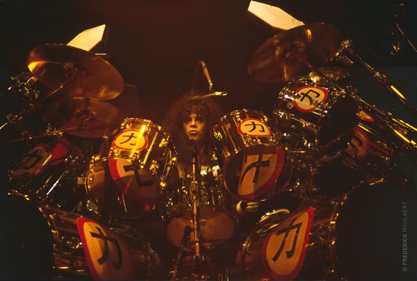 Eric Carr - Crazy Nights World Tour - Paris 1988