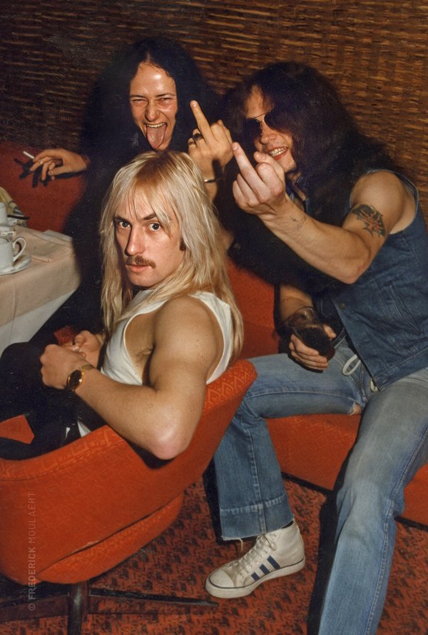 Venom 1983 in a Hotel in Mulhouse (France)