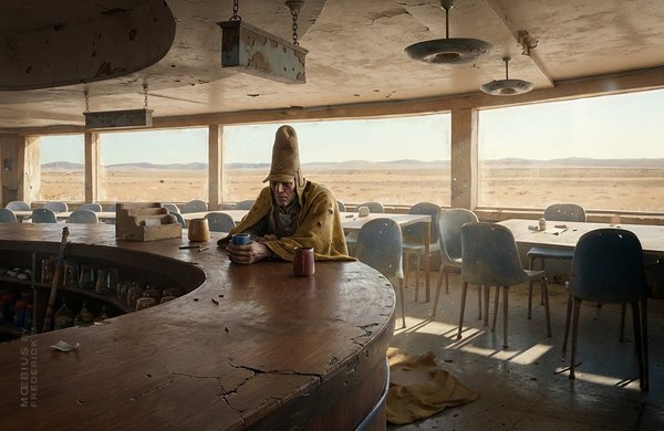 Arzach IV - Hommage to Mœbius