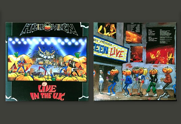 Helloween "Live in the UK" - CD version