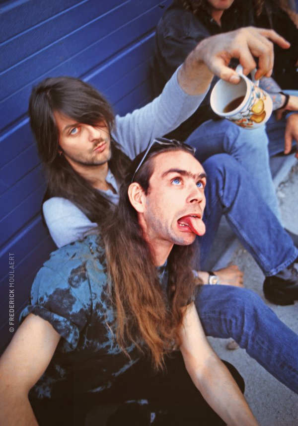 Michael Weikath & Uli Kusch - The Time Of the Oath Tour in 1996 - Belgium