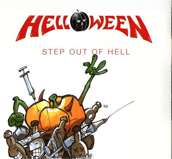 Helloween - Step Out Of Hell - Single Artwork (1993)