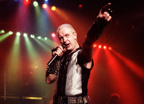 Rob Halford - Judas Priest - Brussels 1984