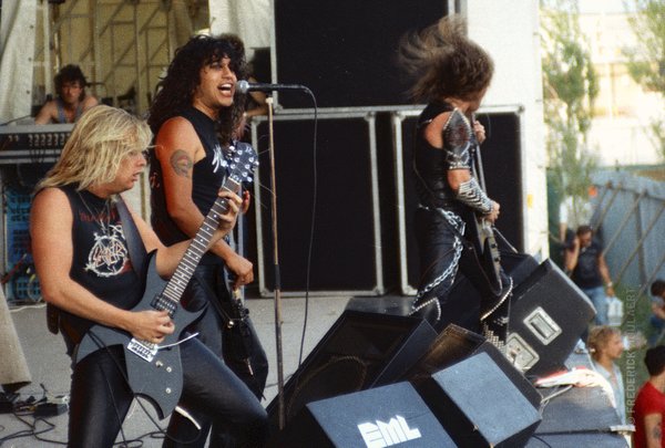Slayer Live 1985 at the Heavy Sound Festival