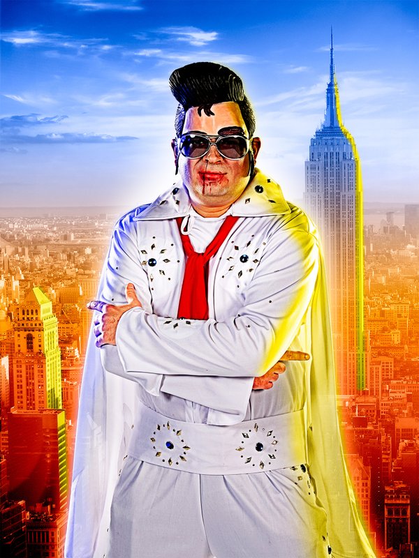 Exhibition for "Super Heroes" (Seed Factory Gallery)