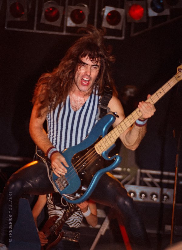 Steve Harris - Reading Rock Festival 1982