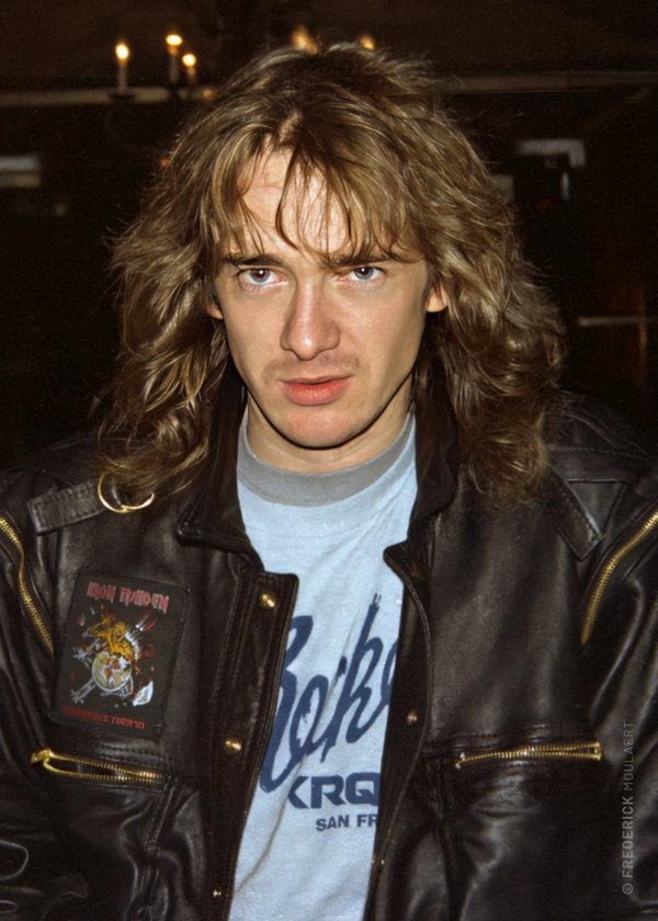 Adrian Smith - Ramada Hotel - World Piece Tour 1983