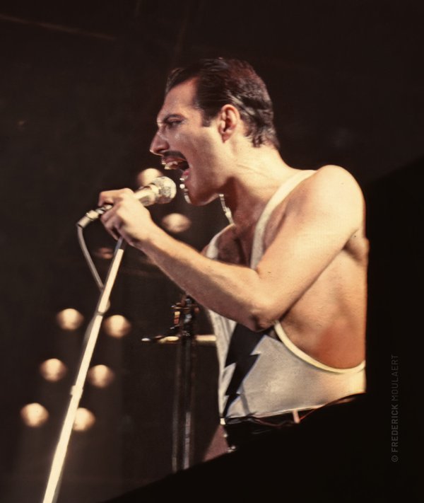 Freddie Mercury - The Works Tour - Brussels 1984