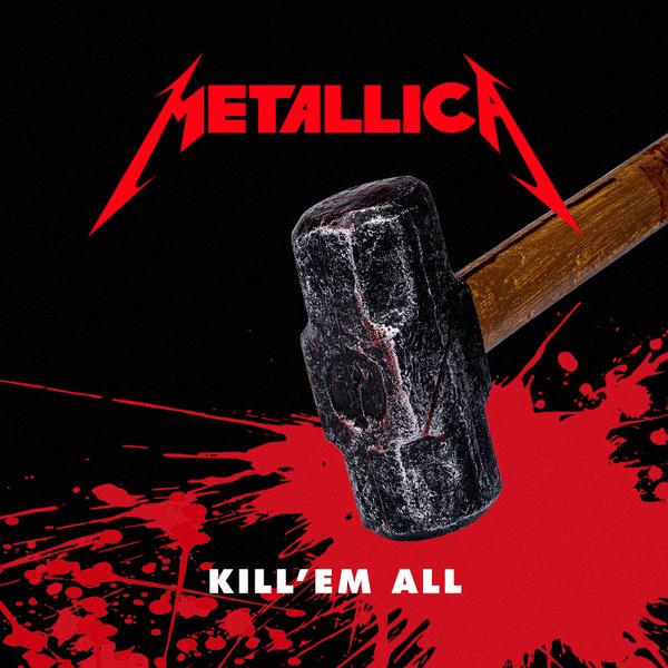 Kill'em All - Metallica - 1983 - Alternative album cover (made in 2021 before AI)