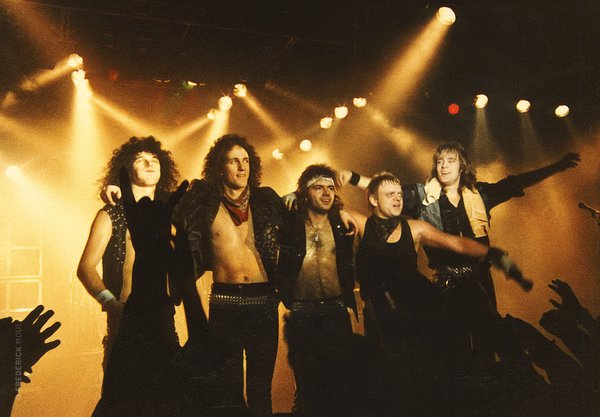 ACCEPT in Belgium - Metal Heart Tour 1985