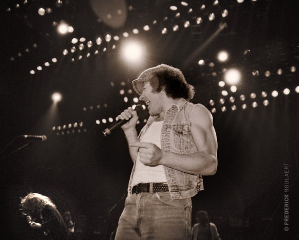 Brian Johnson - "Fly On The Wall Tour" 1986 Brussels