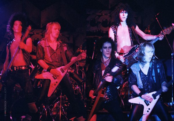 ACCEPT in Belgium - Metal Heart Tour 1985