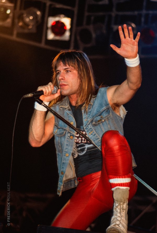 Bruce Dickinson - Reading Rock Festival 1982