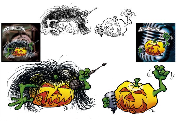 Helloween Pumpkin made for a Japanese Karaoke record