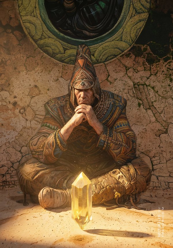 Arzach seeks the crystal