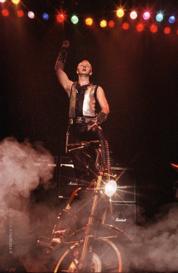 Rob Halford - Judas Priest - Brussels 1984