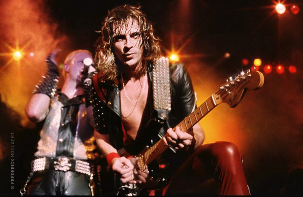 Glenn Tipton - Judas Priest - Brussels 1984
