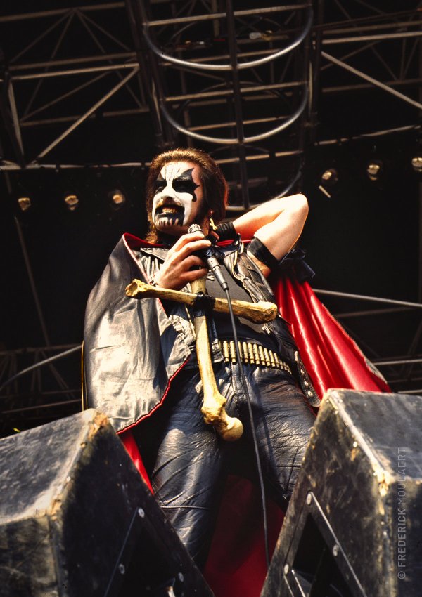 King Diamond aka Kim Petersen - Heavy Sound Festival 1984