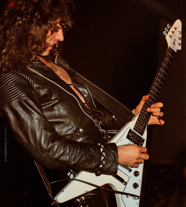 Herman Frank - ACCEPT - Restless and Wild Tour 1983