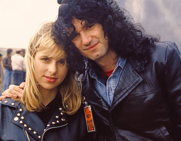 Bruce Kulick & girlfriend - Monsters Of Rock 1988