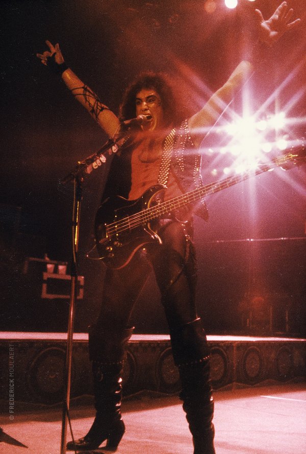 Gene Simmons - Lick It Up Tour - Brussels 1983