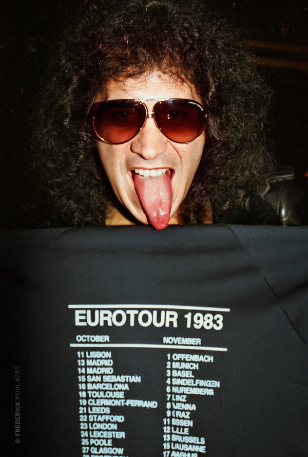Gene Simmons - Hyatt Hotel Brussels - 1983