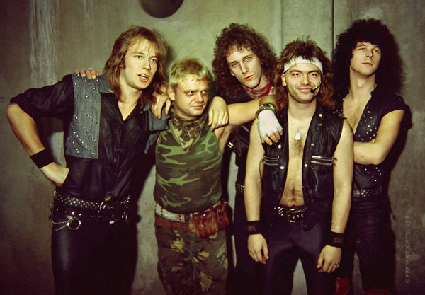 Wolf Hoffmann, Udo Dirkschneider, Jörg Fischer, Stefan Kaufmann & Peter Baltes